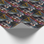 パドルにシュナウザー:風光明媚な冒険 ラッピングペーパー (角)