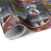 パドルにシュナウザー:風光明媚な冒険 ラッピングペーパー (ロールコーナー)