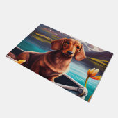 パドルにダシュント：風光明媚な冒険 ドアマット (アングル)