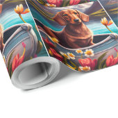 パドルにダシュント：風光明媚な冒険 ラッピングペーパー (ロールコーナー)