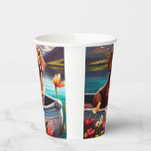 パドルにダシュント：風光明媚な冒険 紙コップ (左)