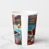 パドルにダシュント：風光明媚な冒険 紙コップ (右)
