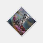 パドルにダルマチア語:風光明媚な冒険 スタンダードカクテルナプキン (角)