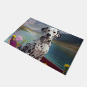 パドルにダルマチア語:風光明媚な冒険 ドアマット (アングル)