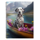 パドルにダルマチア語：風光明媚な冒険 ノートブック (正面)