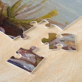 パドルにチワワ：風光明媚な冒険 ジグソーパズル (側面)