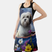 パドルにハバニーズ：風光明媚な冒険 エプロン (インサイチュ)