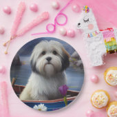 パドルにハバニーズ:風光明媚な冒険 ペーパープレート (パーティー)