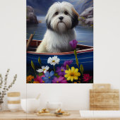 パドルにハバニーズ：風光明媚な冒険 ポスター (キッチン)