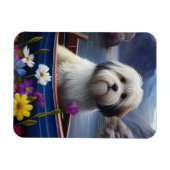 パドルにハバニーズ:風光明媚な冒険 マグネット (横)