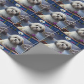 パドルにハバニーズ：風光明媚な冒険 ラッピングペーパー (角)