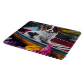 パドルにパピロン：風光明媚な冒険 カッティングボード (角)