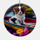 パドルにパピロン：風光明媚な冒険 セラミックオーナメント (裏面)