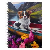 パドルにパピロン：風光明媚な冒険 ノートブック (正面)