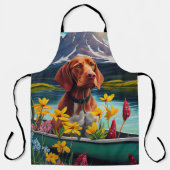 パドルにビズラ：風光明媚な冒険 エプロン (正面)