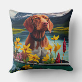 パドルにビズラ：風光明媚な冒険 クッション (裏面)