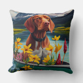 パドルにビズラ：風光明媚な冒険 クッション (正面)