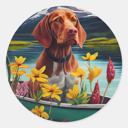 パドルにビズラ：風光明媚な冒険 ラウンドシール (正面)