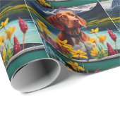 パドルにビズラ：風光明媚な冒険 ラッピングペーパー (ロールコーナー)