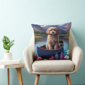 パドルにプードル:風光明媚な冒険 クッション (椅子)