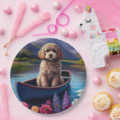 パドルにプードル：風光明媚な冒険 ペーパープレート (パーティー)