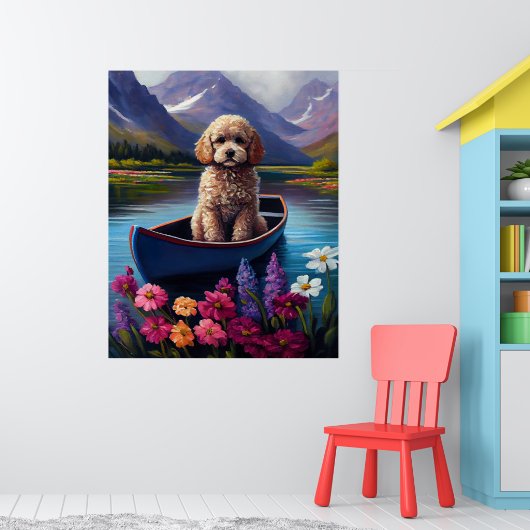 パドルにプードル：風光明媚な冒険 ポスター (子ども部屋1)