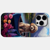 パドルにプードル：風光明媚な冒険 Case-Mate iPhoneケース (裏面 (横))