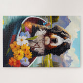 パドルにベルネドードル：風光明媚な冒険磁石 ジグソーパズル (横)