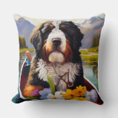 パドルにベルネドードル：風光明媚な冒険 クッション (正面)