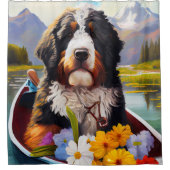 パドルにベルネドードル：風光明媚な冒険 シャワーカーテン (正面)