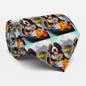 パドルにベルネドードル：風光明媚な冒険 ネクタイ (ロール)