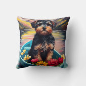 パドルにヨンクーを乗せる絶景の冒険|過去記事 クッション (裏面)