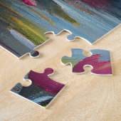 パドルにワイマラーナー:風光明媚な冒険 ジグソーパズル (側面)