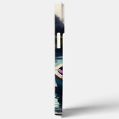 パドルに乗ったエアデール・テリア:景色を楽しむ冒険 Case-Mate iPhoneケース (裏面 / 右)