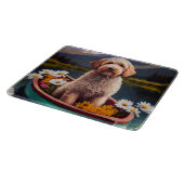 パドルに乗ったゴルデンドール:風光明媚な冒険 カッティングボード (角)