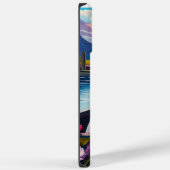 パドルに乗ったジャック・ラッセル: 景色を楽しむ冒険 Case-Mate iPhoneケース (裏面 / 右)