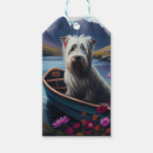 パドルに乗ったスカイテリア：風光明媚な冒険 ギフトタグ (正面)