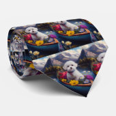 パドルに乗ったビコンフリーズ:風光明媚な冒険 ネクタイ (ロール)