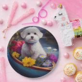 パドルに乗ったビコンフリーズ：風光明媚な冒険 ペーパープレート (パーティー)