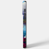 パドルに乗ったプードル：景色を楽しむ冒険 Case-Mate iPhoneケース (裏面 / 左)
