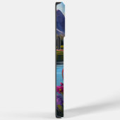 パドルに乗ったプードル：景色を楽しむ冒険 Case-Mate iPhoneケース (裏面 / 右)