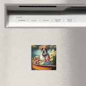 パドルに乗ったボクサー：風光明媚な冒険 マグネット (インサイチュ (食洗機))