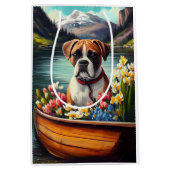 パドルに乗ったボクサー：風光明媚な冒険 ミディアムペーパーバッグ (正面)