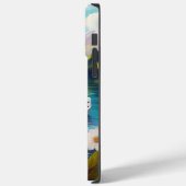 パドルに乗ったポメラニアン: 景色の良い冒険 Case-Mate iPhoneケース (裏面 / 左)