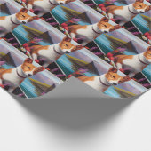 パドルに乗った馬船寺犬 – 風光明媚な冒険|過去記事 ラッピングペーパー (角)