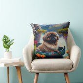 パドルに北京の花：風光明媚な冒険 クッション (椅子)