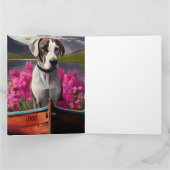 パドルに大きなドーン：風光明媚な冒険 カード (内部)