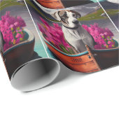 パドルに大きなドーン：風光明媚な冒険 ラッピングペーパー (ロールコーナー)