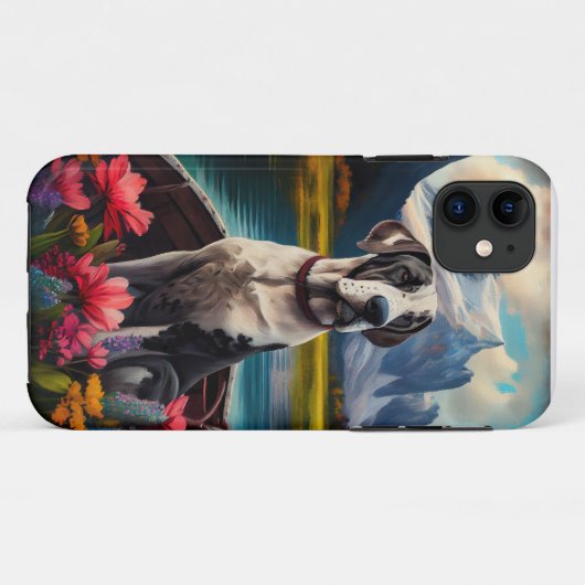 パドルに大きなドーン:風光明媚な冒険 Case-Mate iPhoneケース (裏面(横))