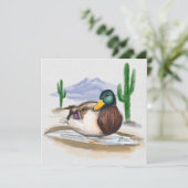 パドルに手作りのアヒル(ビアトリックス・ポッタースタイル) シーズンカード (スタンド正面)